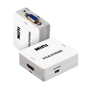 Adaptador conversor VGA a HDMI treqa hd1080