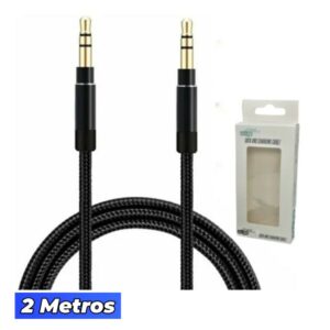 Cable Acordonado Auxiliar Audio 3.5mm 2m