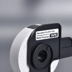 Rollo P/ tiketera: Brother dk-1204 (17mm x 54mm x400pcs)