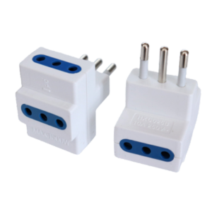 Adaptador de 3 Tomas En Línea / 10A / 1500W