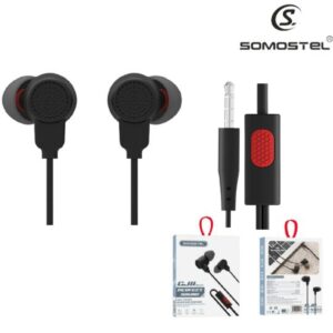 Auriculares con cable 3.5mm con microfono Somostel (CJ11)