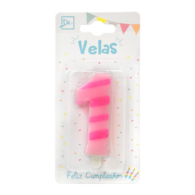 Vela Numero Rallada Dali