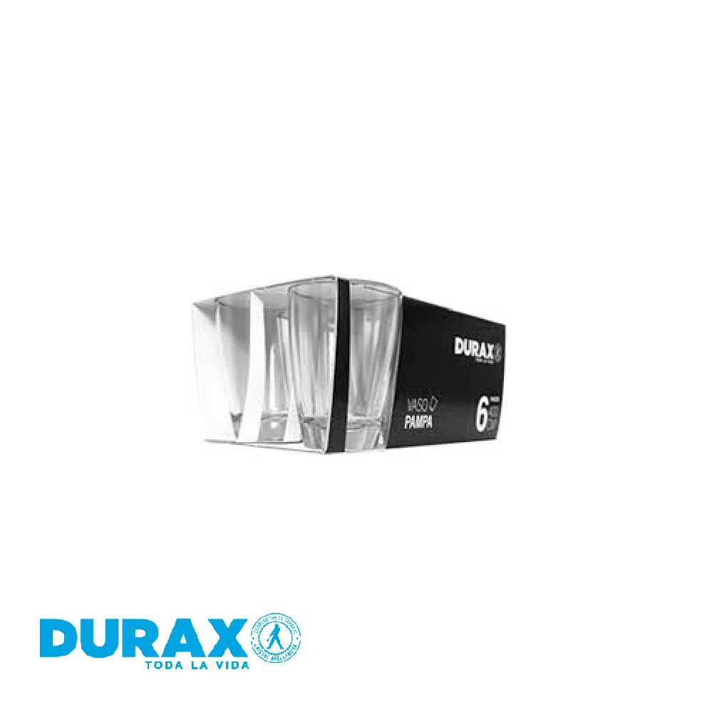 Vaso Pampa 400ml X6 Durax - Imagen 2
