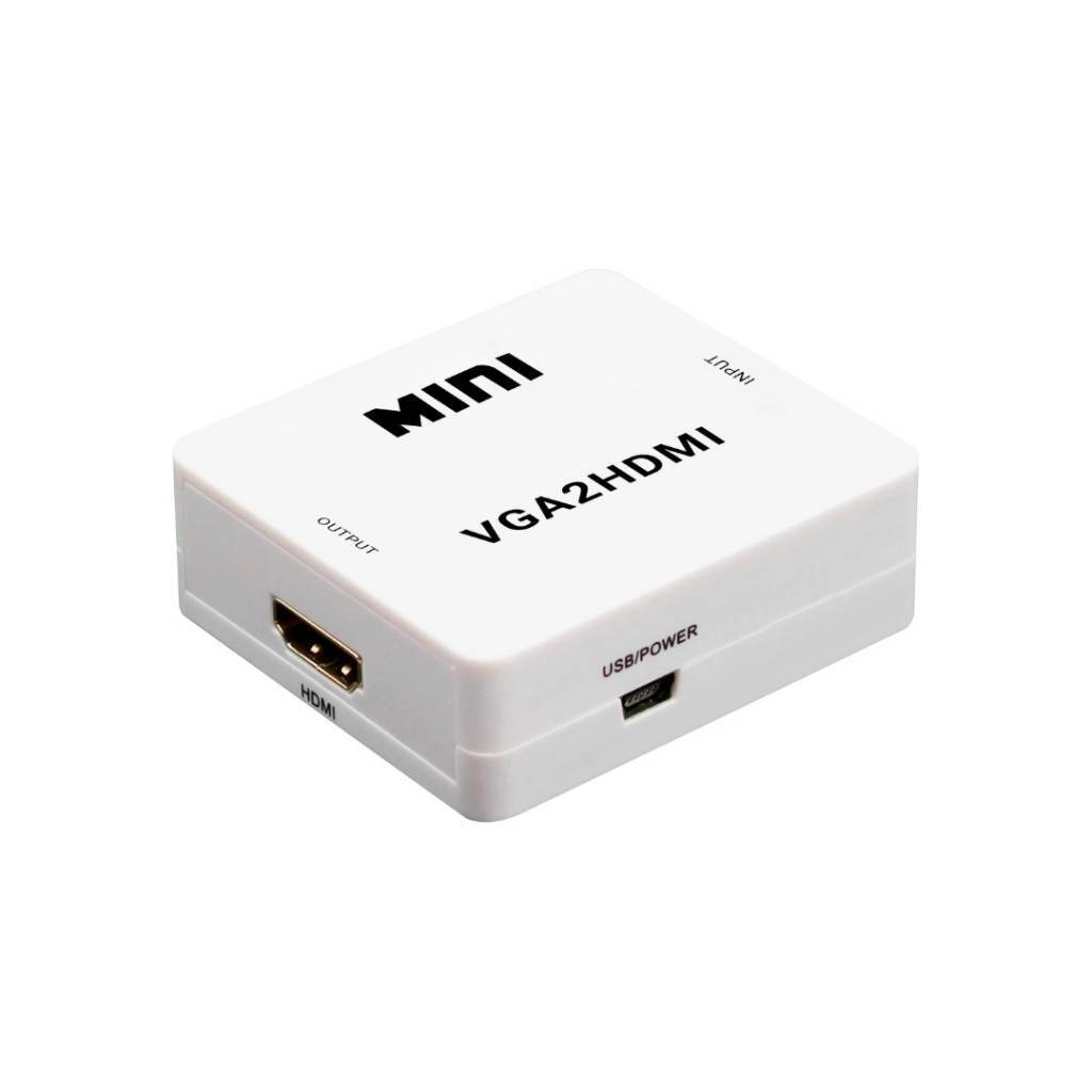Adaptador conversor VGA a HDMI treqa hd1080 - Imagen 3