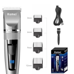 Maquina De Cortar Pelo y Barba Profesional Recargable
