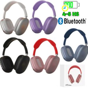 Auriculares inalambricos vincha Bluetooth P9 Plus / MicroSD / AUX