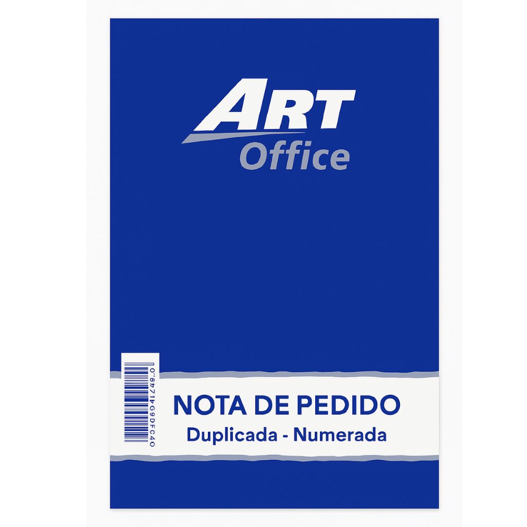 Nota De Pedido Con Duplicado Art Office