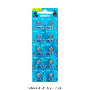 Pila Ag3 / Lr41 / L736 1.5v Vinnic ( sin garantia sin cambio)