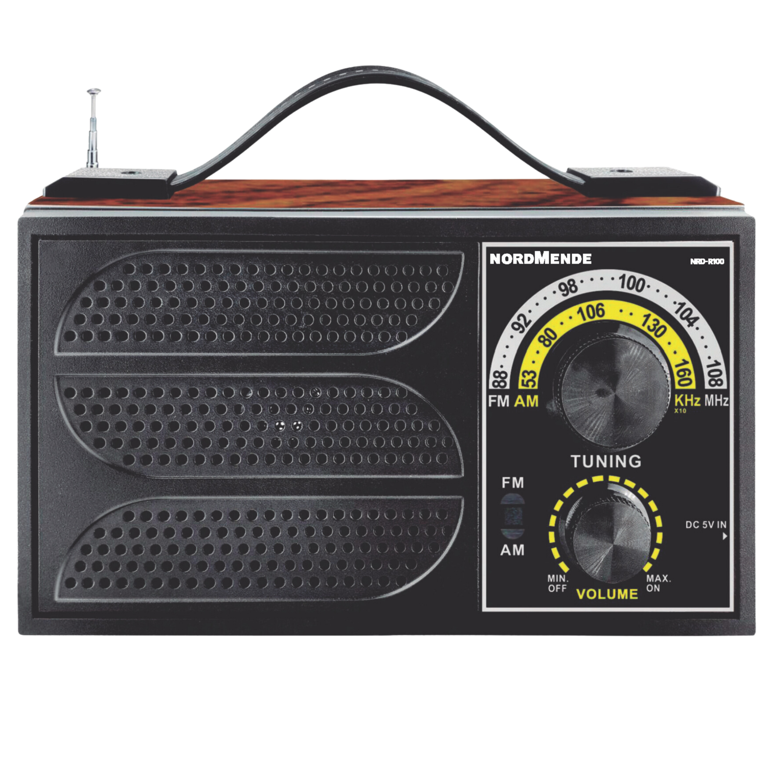 RADIO Fm/Am PORTÁTIL NORDMENDE MODELO NRD-R100