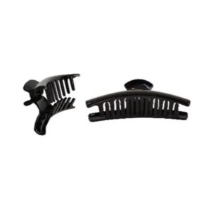 pinza de pelo negra 9,5x3,5cm 2935