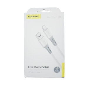 CABLE USB A MICRO USB X66 3A 2MT PVC FONENG