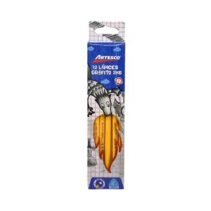 Lapices De escritura Grafito 2HB Artesco Caja X12