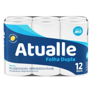 Papel Higienico Atualle Doble Hoja 20mts x12
