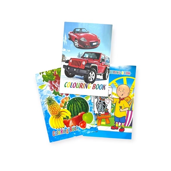Libro para colorear chico con stickers