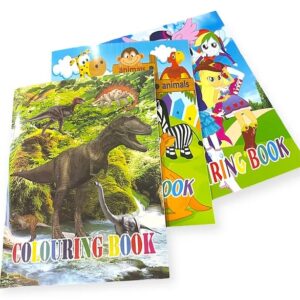 Libros Para Colorear Grande Con Sticker