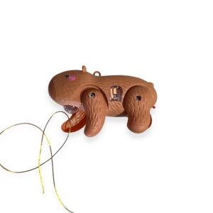 Carpincho con movimiento y proyector en bolsa toys