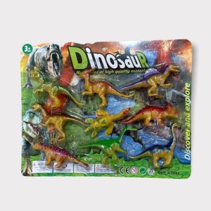 Set De Dinosaurio Grande En Blister