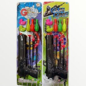 Pistola Lanza Dardos Con patos en blister