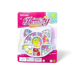 Cuentas para armar y decorar pulseras, en blister
