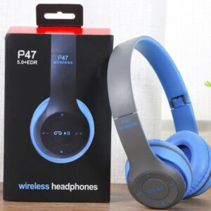 Auriculares inalambricos Bluetooth P47 / MicroSD / AUX