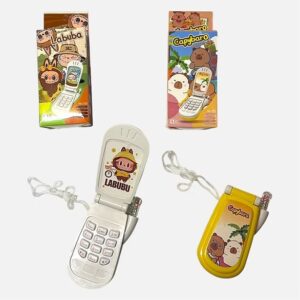 Celular Con tapita Luz Y Sonido en caja