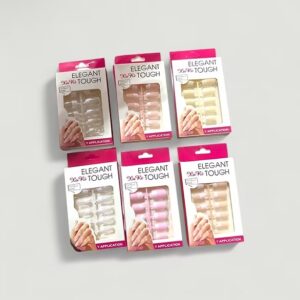 Uñas Postizas Elegant tough 12 pcs