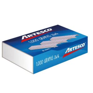 Broches Para Engrampadora Artesco 26/6 x1000