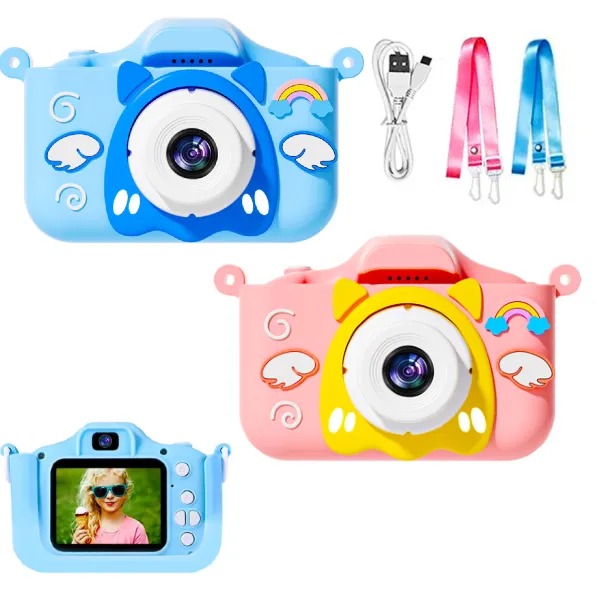 Camara De Fotos Digital Infantil Pantalla 2 Pulgadas / 2 camaras Niños