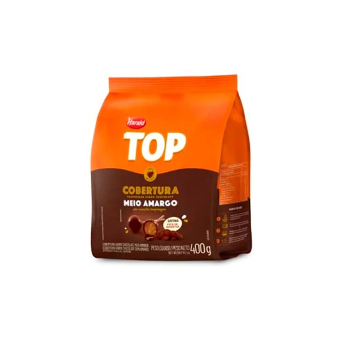 Chocolate cobertura Gotas 400G TOP - Imagen 2
