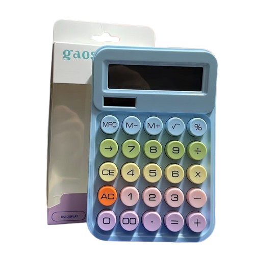 Calculadora colores pastel gaosii