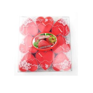Vela Aromatica forma de corazon X9
