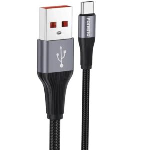 Cable Usb a Tipo-C 3A 1MT TRENZADO FONENG X112