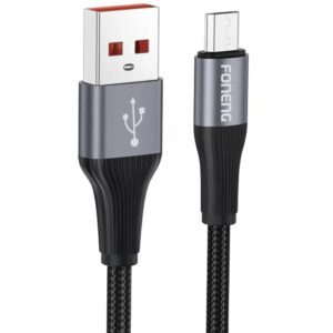 Cable Usb a Micro 2.1A 1MT TRENZADO FONENG X112