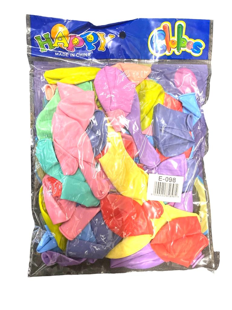 Globo 12 Pulgadas Pasteles x50 unidades - Imagen 2
