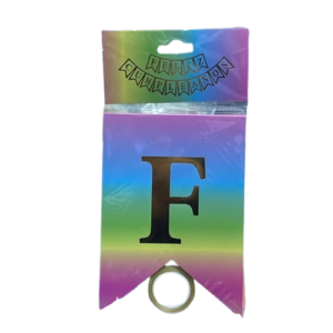 Cartel Feliz Cumpleaños Arcoiris