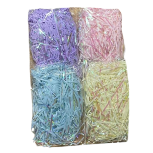 Papel Picado Varios Colores metalizados Rafia