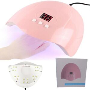 Lampara Para Uñas Uv 18 Led 52w