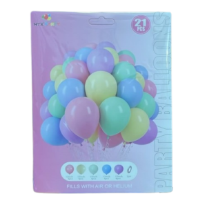 globo 12 pulgadas pastel X21