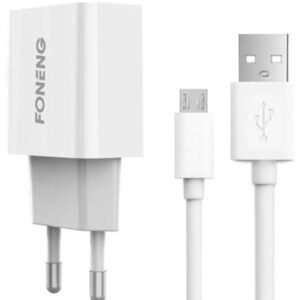 CARGADOR DE PARED USB A USB-C K210 2.1A FONENG