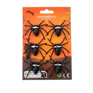 Set De Arañas X6 Halloween