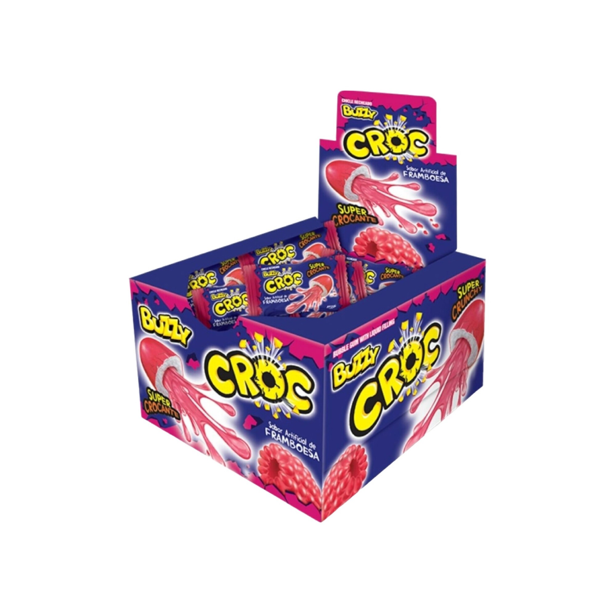 Chicle BuzzyCroc varios sabores X40 unidades