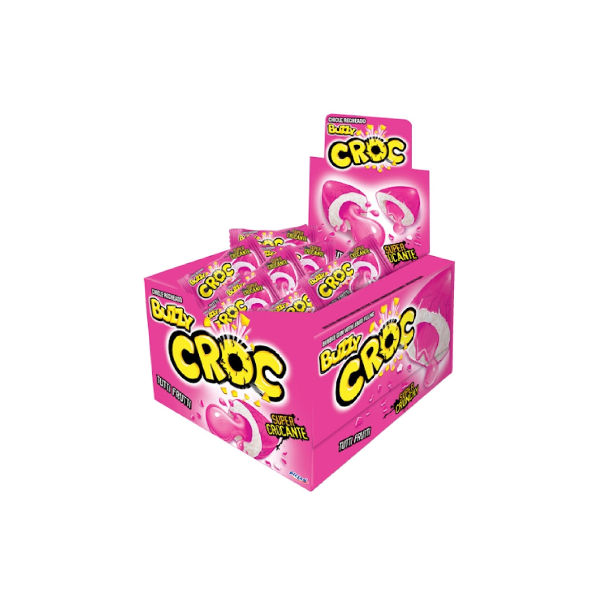 Chicle BuzzyCroc varios sabores X40 unidades - Imagen 3
