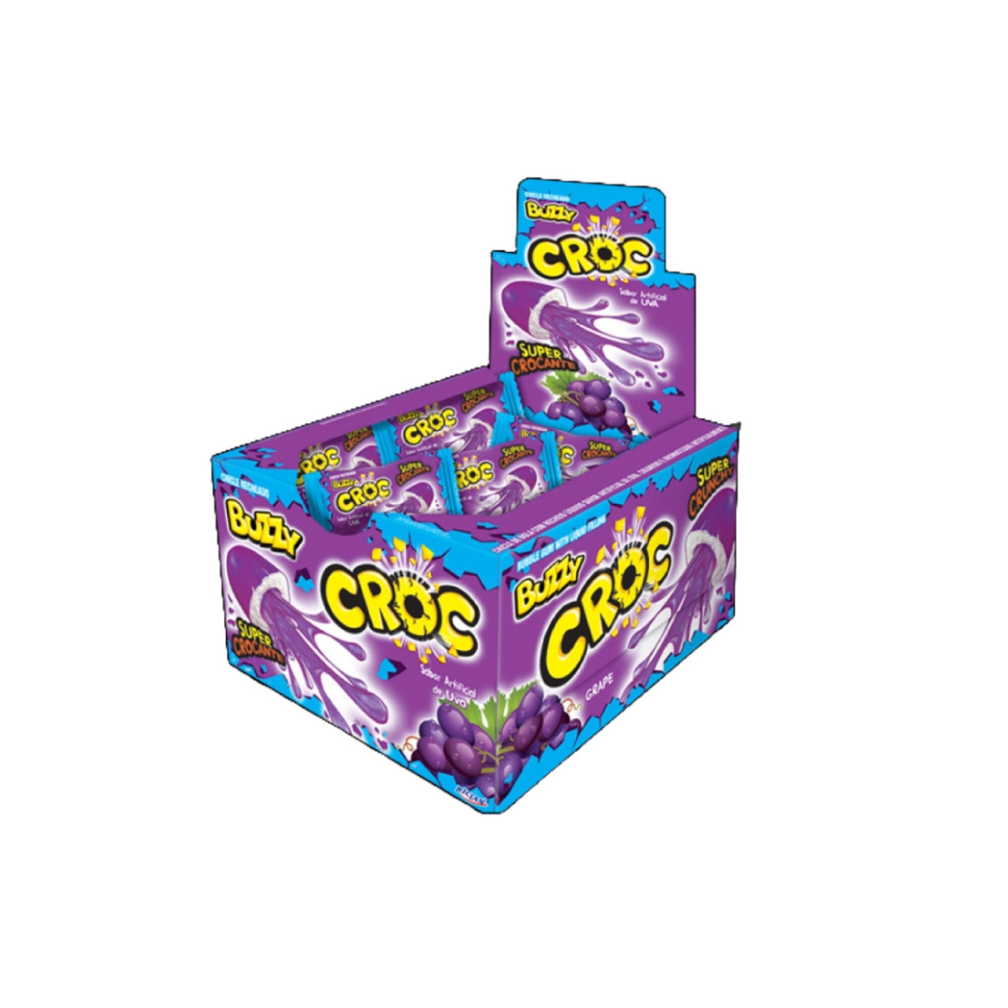 Chicle BuzzyCroc varios sabores X40 unidades - Imagen 4