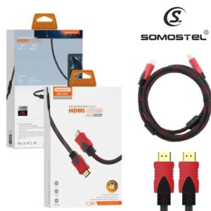 Cable HDMI a HDMI 2.0 Ultra HD 4K 3 MT / 60HZ Somostel